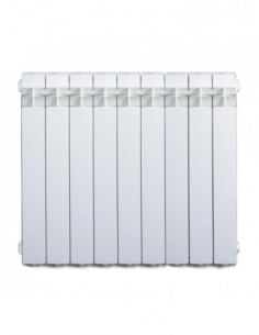 Termosifone Radiatore in alluminio da 9 elementi Global Vox 600 interasse 600 mm - Climaway