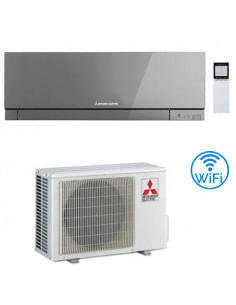 Climatizzatore Condizionatore Mitsubishi Kirigamine Zen Wifi Argento MSZ-EF25VGKS 9000 BTU INVERTER classe A+++ /A++ NOVITÁ c...