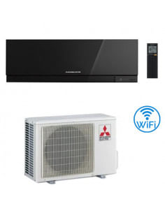 Climatizzatore Condizionatore Mitsubishi Kirigamine Zen Wifi Nero MSZ-EF42VGKB 15000 BTU INVERTER classe A++ /A++ NOVITÁ con ...
