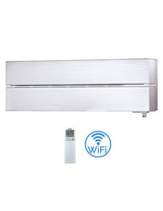 Climatizzatore Condizionatore Mitsubishi Inverter Unità Interna a parete serie Kirigamine Style Bianco Wifi 18000 BTU MSZ-LN5...