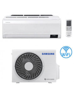 Climatizzatore Condizionatore Samsung Inverter R32 Windfree Pure 1.0 Wifi 12000 BTU AR12AXKAAWKNEU classe A++/A++ NOVITÁ con ...