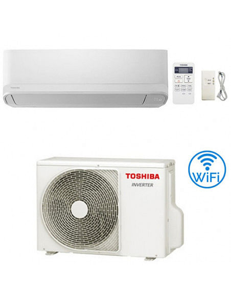 Climatizzatore Condizionatore Toshiba Seiya Wifi R32 10000 BTU RAS-B10J2KVG-E INVERTER NOVITÁ classe A++/A+ con cessione del ...