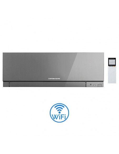 Climatizzatore Condizionatore Mitsubishi Kirigamine Zen Wifi Argento Quadri Split Inverter 7000 + 7000 + 12000 + 15000 BTU co...