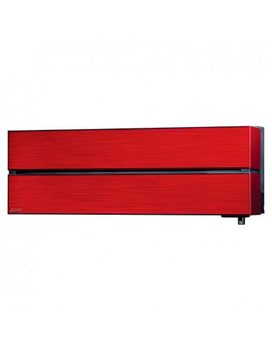 Climatizzatore Condizionatore Mitsubishi Kirigamine Style Wifi R32 Bianco Perla e Rosso Trial Split Inverter 9000 + 9000 + 12...