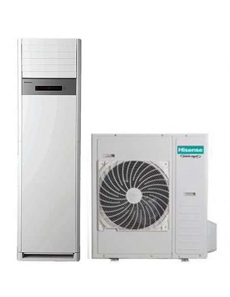 Climatizzatore Condizionatore Hisense Colonna Trifase 48000 BTU AUF140UR4RMPA INVERTER - Climaway