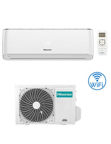 Climatizzatore Condizionatore Hisense Energy Pro Wifi 9000 BTU QE25XV00G (QE25XV01G) INVERTER Classe A+++/A+++ con cessione d...