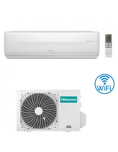 Climatizzatore Condizionatore Hisense Fresh Master R32 Wifi 9000 BTU QF25XW00G INVERTER Classe A+++/A+++ con cessione del cre...