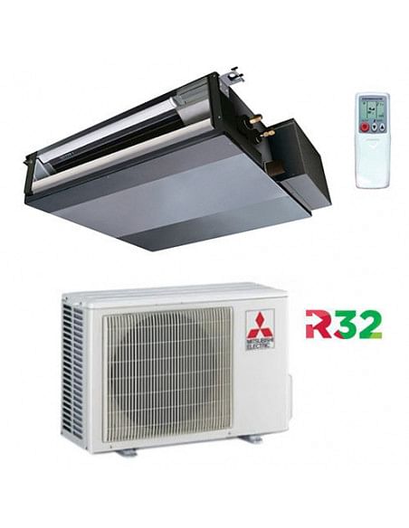 Climatizzatore Condizionatore Mitsubishi Canalizzabile SEZ-M25DA R32 9000 BTU INVERTER classe A/A - Climaway