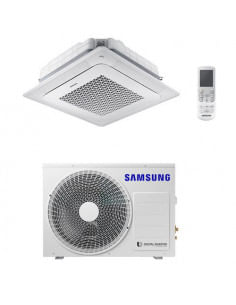 Climatizzatore Condizionatore Inverter Monosplit R32 Samsung Mini Cassetta 4 vie Windfree 18000 BTU AC052RNNDKG/EU Classe A++...