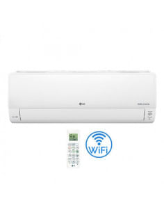 Climatizzatore Condizionatore LG Inverter Unità Interna a parete serie Deluxe UV Nano Wifi 12000 BTU DC12RH NSJ - Climaway
