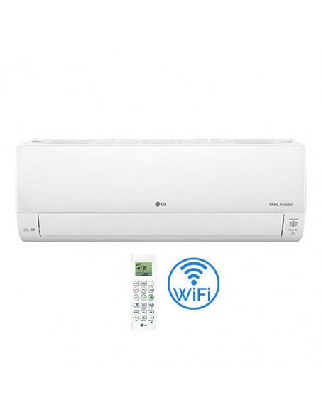 Climatizzatore Condizionatore LG Inverter Unità Interna a parete serie Deluxe UV Nano Wifi 12000 BTU DC12RH NSJ - Climaway