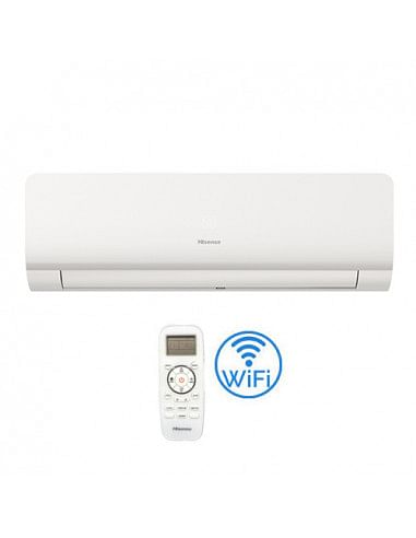 Climatizzatore Condizionatore Hisense unità interna a parete serie New Energy Wifi 12000 BTU KC35XR01G - Climaway