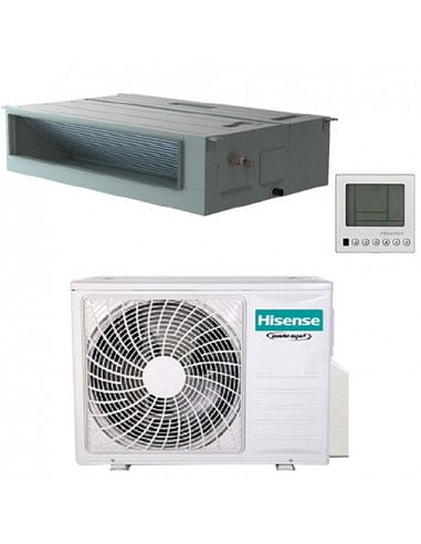 Climatizzatore Condizionatore Hisense Canalizzabile 30000 BTU R32 AUD90UX4RDH5 INVERTER Classe A++/A+ - Climaway