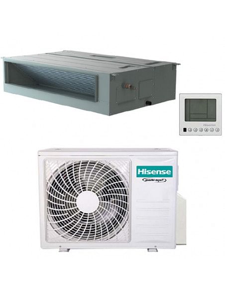 Climatizzatore Condizionatore Hisense Canalizzabile 30000 BTU R32 AUD90UX4RDH5 INVERTER Classe A++/A+ - Climaway