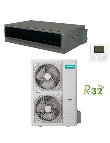 Climatizzatore Condizionatore Hisense Canalizzabile R32 Trifase 60000 BTU AUD175UX4REH8 INVERTER - Climaway