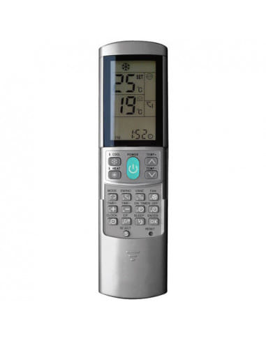 Vhbw Telecomando Universale Per Climatizzatori Akira | Sostituisce K-1028E Con Display LCD, Timer E Tasti Fast Cool/Heat | Portata 8m, Funzione Memory E Ricerca Automatica - 3