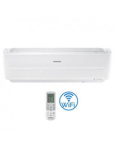 Climatizzatore Condizionatore Samsung unità interna a parete WiFi per multisplit serie Windfree Light 12000 BTU AR12NXWXCWKNE...