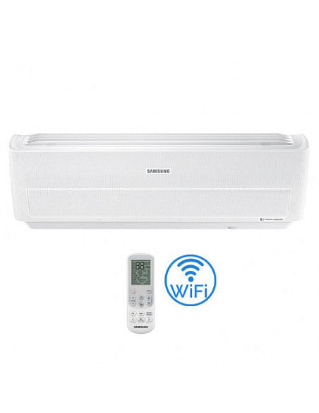 Climatizzatore Condizionatore Samsung unità interna a parete WiFi per multisplit serie Windfree Light 12000 BTU AR12NXWXCWKNE...
