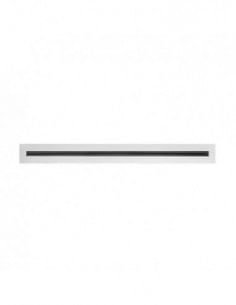 Diffusore lineare a 1 feritoia con deflettori a lama lunghezza 1000mm - Climaway