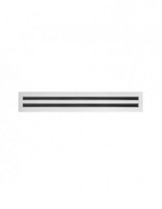 Diffusore lineare a 1 feritoia con deflettori a lama lunghezza 800mm - Climaway 2