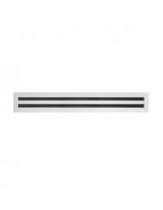 Diffusore lineare a 1 feritoia con deflettori a lama lunghezza 1000mm - Climaway 2