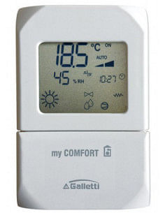 Mycomfort Large Controllo elettronico con kit alloggiamento KBFLAE a bordo Flat Galletti - Climaway