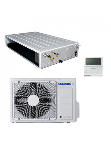 Climatizzatore Condizionatore Samsung Canalizzabile Monosplit Inverter R32 12000 BTU AC035RNMDKG/EU Classe A+/A+ con cessione...