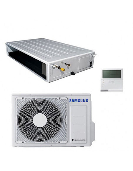 Climatizzatore Condizionatore Samsung Canalizzabile Monosplit Inverter R32 12000 BTU AC035RNMDKG/EU Classe A+/A+ con cessione...