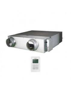 Recuperatore di calore ERV Samsung portata d'aria 1000mc/h AN100JSKLKN/EU con comando MWR-VH12N - Climaway