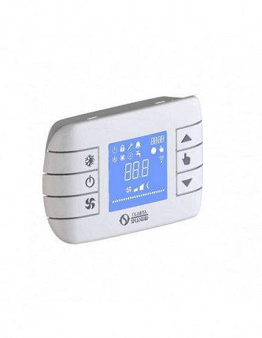 Kit controllo remoto a parete cronotermostato LCD Olimpia Splendid B0736 - Climaway