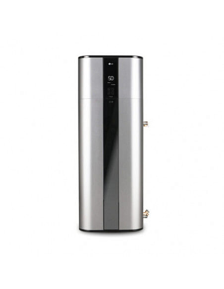 Scaldacqua a pompa di calore Inverter Wifi monoblocco a basimento LG WH20S con bollitore 200L Classe A+/A+ - Climaway