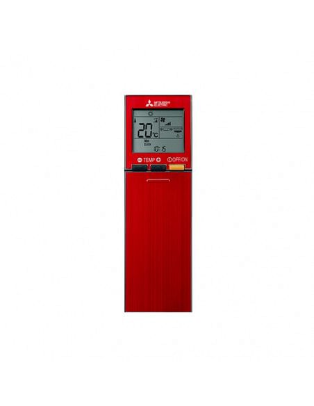 Climatizzatore Condizionatore Mitsubishi Kirigamine Style Wifi R32 Rosso Penta Split Inverter 9000 + 9000 + 9000 + 9000 + 120...