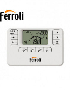 Romeo Cronotermostato digitale settimanale per caldaie Ferroli - Climaway