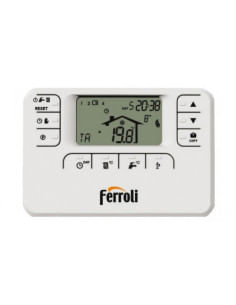 Romeo Cronotermostato digitale settimanale per caldaie Ferroli - Climaway 2