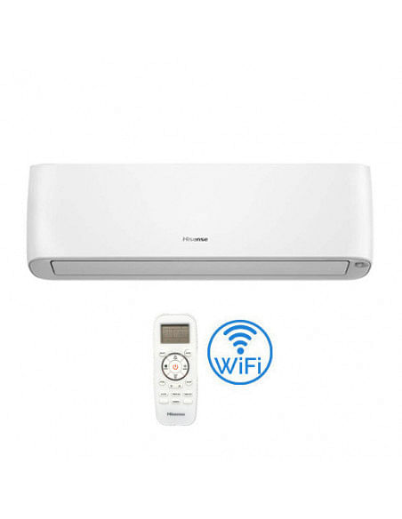 Climatizzatore Condizionatore Hisense unità interna a parete serie Energy Pro Plus (Hi Energy) Wifi 9000 BTU QE25XV2AG - Clim...