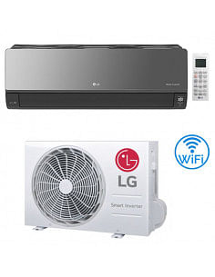 Climatizzatore Condizionatore Inverter LG Artcool Mirror UVnano R32 Wifi 9000 BTU AC09BK NSJ Classe A++/A+ - Climaway