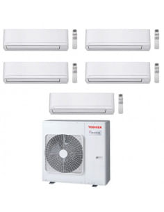 Climatizzatore Condizionatore Toshiba Serie New Seiya R32 WiFi Opzionale* Penta Split Inverter 7000 + 7000 + 7000 + 7000 + 16...