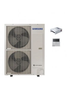 Pompa di calore monoblocco Aria-Acqua R32 Samsung EHS mono unità esterna monofase AE120RXYDEG/EU 12 KW per riscaldamento / ra...