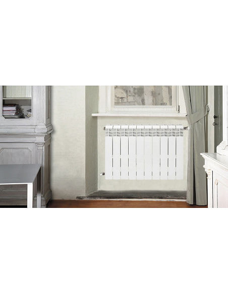 Termosifone Radiatore in alluminio da 10 elementi Ferroli Proteo HP 600 interasse 500 mm - Climaway
