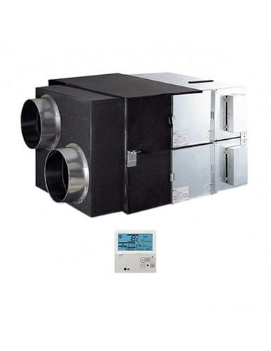 Recuperatore di calore ERV LG portata d'aria 2000mc/h LZ-H200GBA5 con comando a filo - Climaway