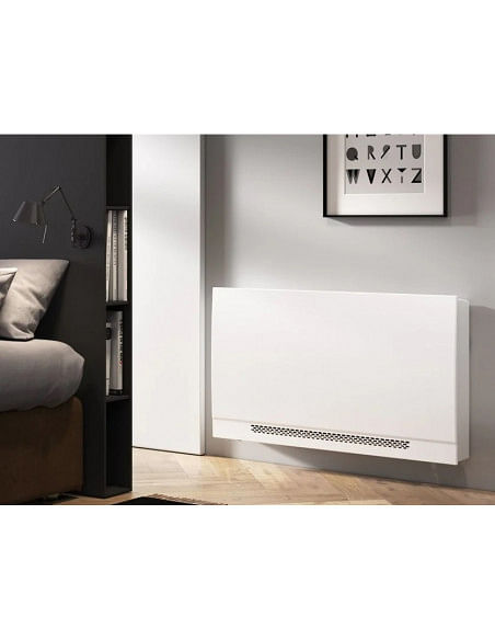 Ventilconvettore a pavimento Sabiana Carisma Whisper 40 serie MV a parete Bianco 2,50 kw con comando a bordo CB-Touch e colle...