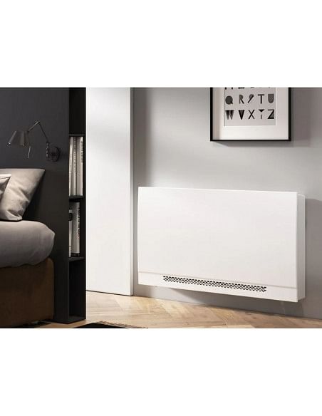 Ventilconvettore a pavimento Sabiana Carisma Whisper 50 serie MV a parete Bianco 2,92 Kw con comando a bordo CB-Touch e colle...