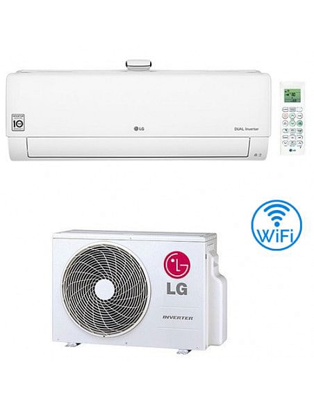 Climatizzatore Condizionatore LG Atmosfera R32 Wifi 9000 BTU AP09RK DUAL INVERTER NOVITÁ classe A++/A+ - Climaway