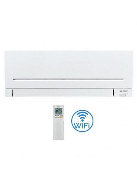 Climatizzatore Condizionatore Mitsubishi Wifi R32 Msz-Ap più Kirigamine Style bianco Quadri Split Inverter 7000 + 9000 + 9000...