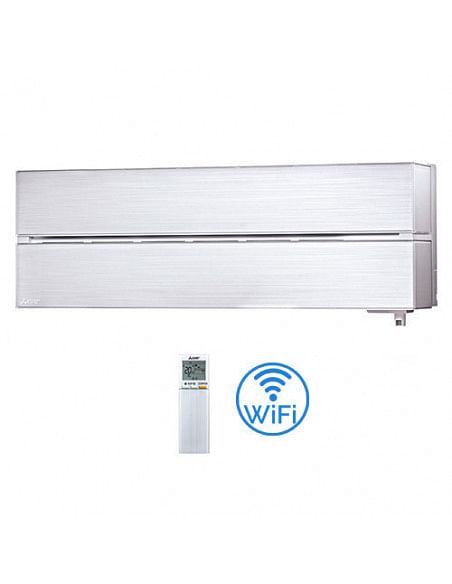 Climatizzatore Condizionatore Mitsubishi Wifi R32 Msz-Ap più Kirigamine Style bianco Quadri Split Inverter 7000 + 9000 + 9000...