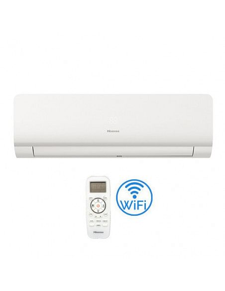Climatizzatore Condizionatore Hisense Hi Comfort più New Energy Wifi R32 Trial Split Inverter 12000 + 12000 + 12000 BTU con U...