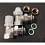 Kit collegamento idraulico Ideal Clima Skudo e valvola a 2 vie motorizzabile TGCL01