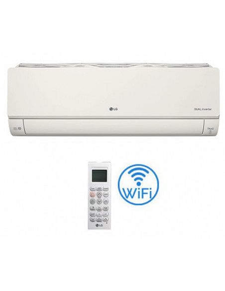 Climatizzatore Condizionatore LG unità interna a parete serie Artcool Color UVnano Wifi finitura opaca Avorio 9000 BTU AB09BK...