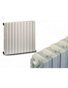 Termosifone Radiatore in Ghisa da 6 elementi / 2 colonne Tipo Tema* 2/871 HP 880 mm interasse 810 mm. DA VERNICIARE IN OPERA ... 2