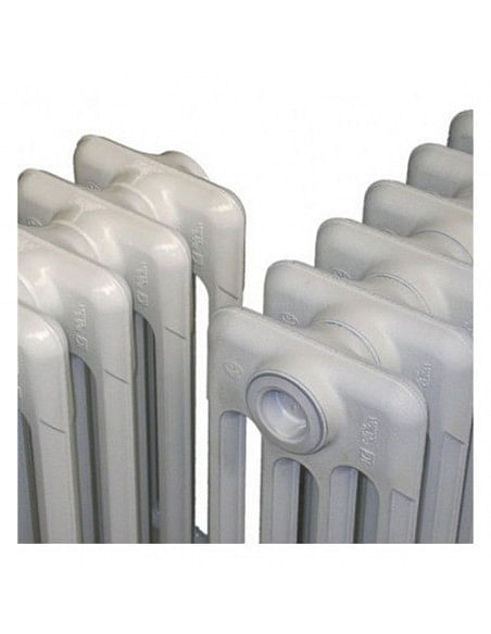 Termosifone Radiatore in Ghisa da 4 elementi / 4 colonne Tipo NeoClassic* 4/571 HP 600 mm Interasse 520 mm. Attacchi 1". DA V...